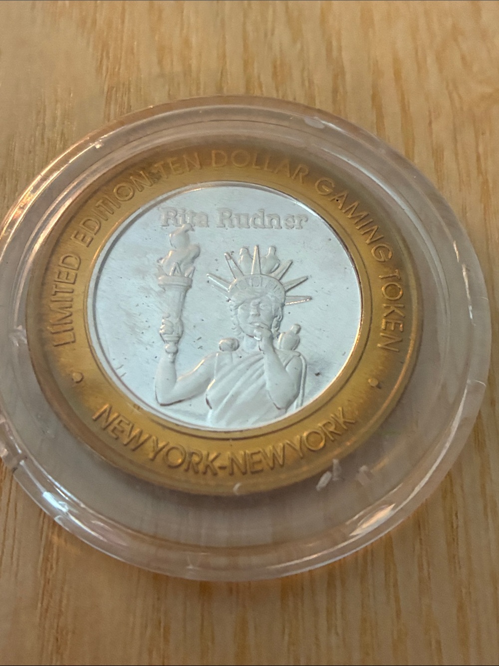 Statue of Liberty- Limited Edition Silver Strike gaming coin token